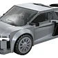Cada Audi R8 Coupe 199 Pcs Escala 1:24 Gris - Miniatura 2