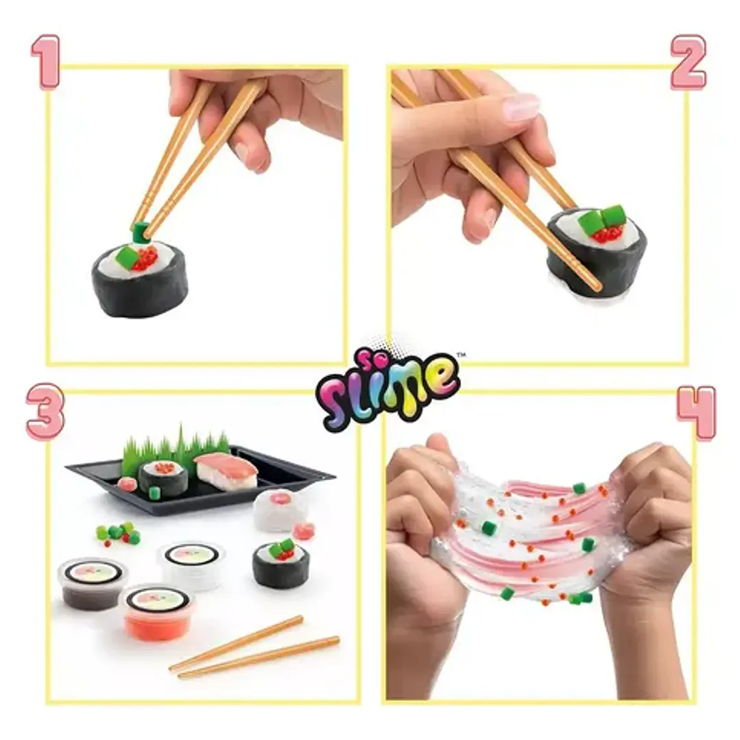 So Slime Bento Slime Kit Crea Bao , Sushi Y Ramen 2