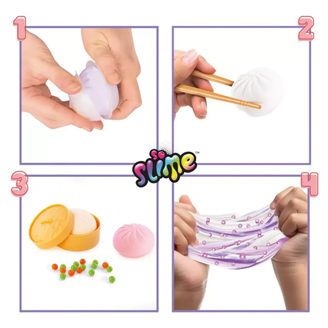 So Slime Bento Slime Kit Crea Bao , Sushi Y Ramen 4