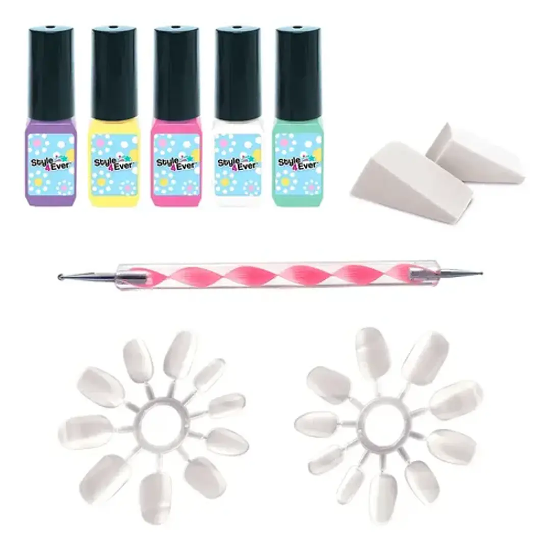 Crea Tus Propias Uñas Nail Art Kit Style 4 Ever Canal Toys 4