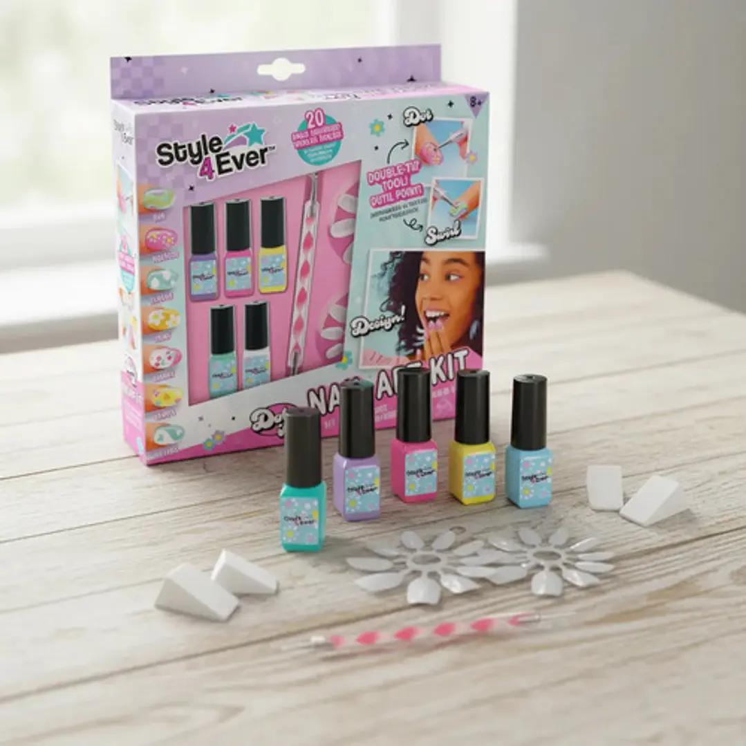 Crea Tus Propias Uñas Nail Art Kit Style 4 Ever Canal Toys 5