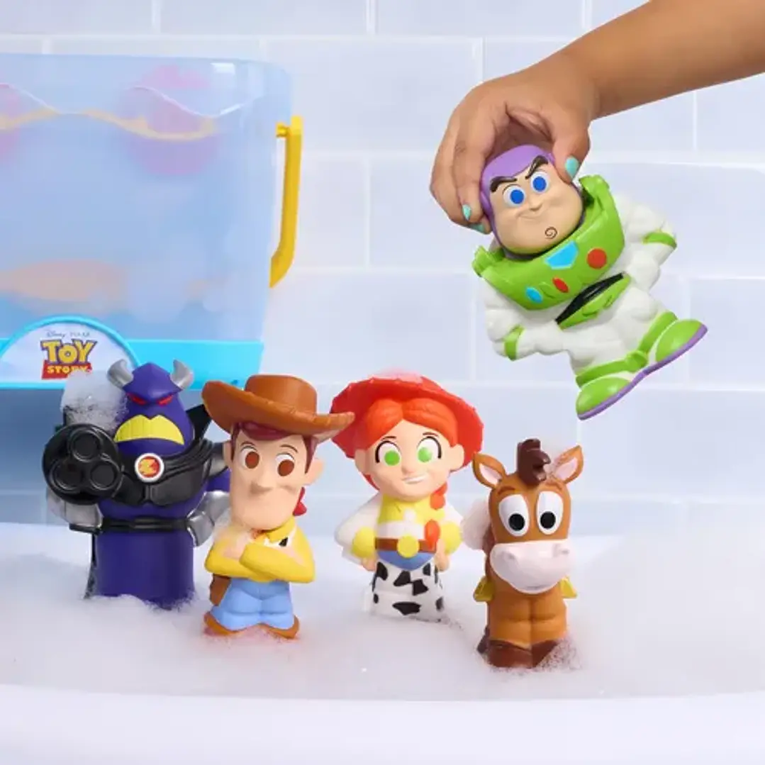 Set De Baño Disney Toy Story Con Balde Juego Para Baño 2