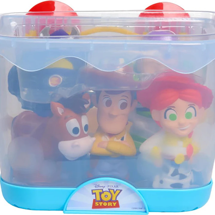 Set De Baño Disney Toy Story Con Balde Juego Para Baño 4