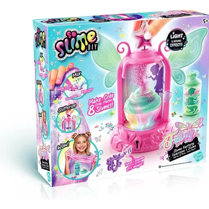 So Slime Diy Fairy Fabrica De Slime De Hadas Luz Y Sonido 2