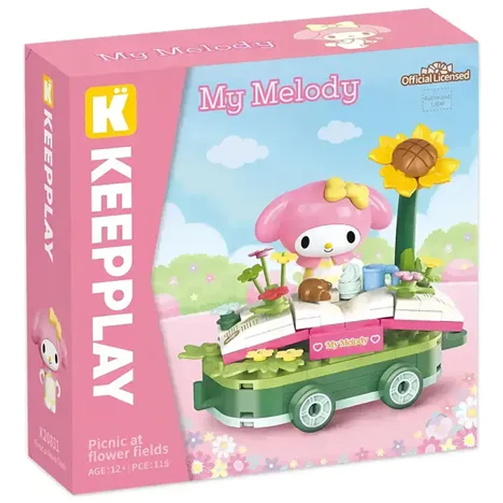 Hello Kitty Carrito De Verano My Melody Picnic Keepplay 7