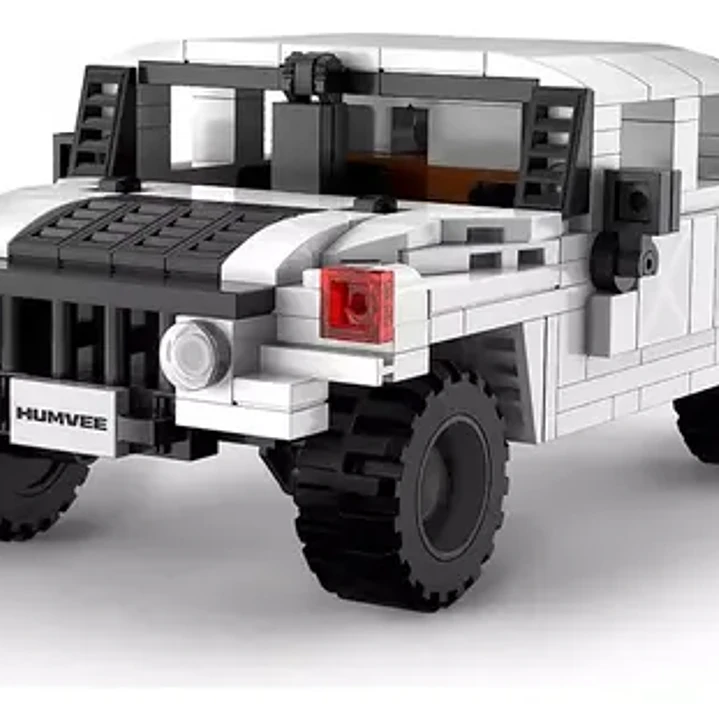 Auto Humvee Para Armar Con Bloques Cada 328 Piezas 1