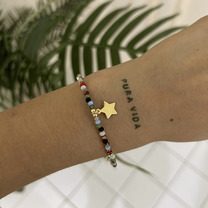 Pulsera Cristales Estrella