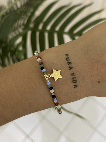 Pulsera Cristales Estrella