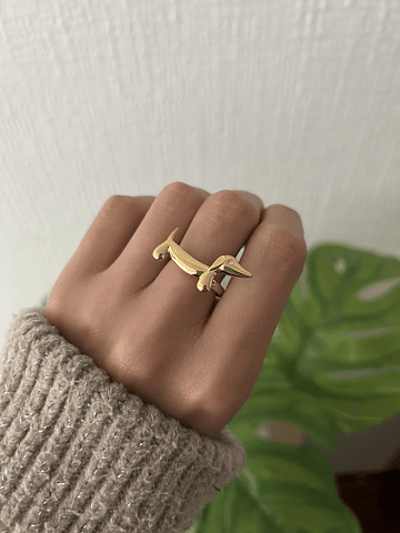 Anillo Dachshund Lover