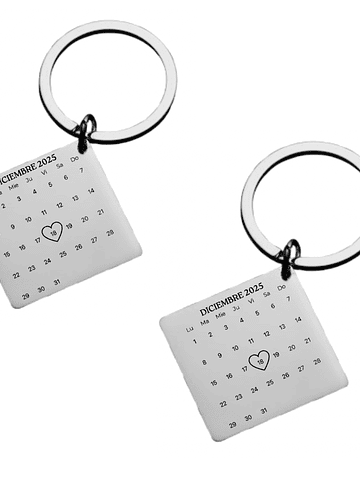 Pack Llaveros Calendarios
