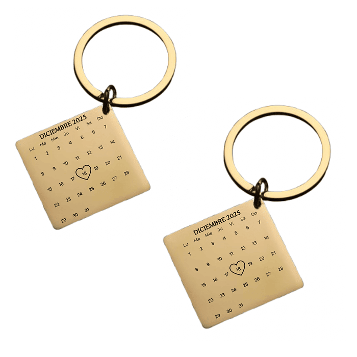 Pack Llaveros Calendarios