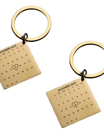 Pack Llaveros Calendarios