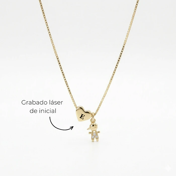 Collar Boy Mom Inicial