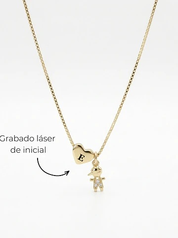 Collar Boy Mom Inicial