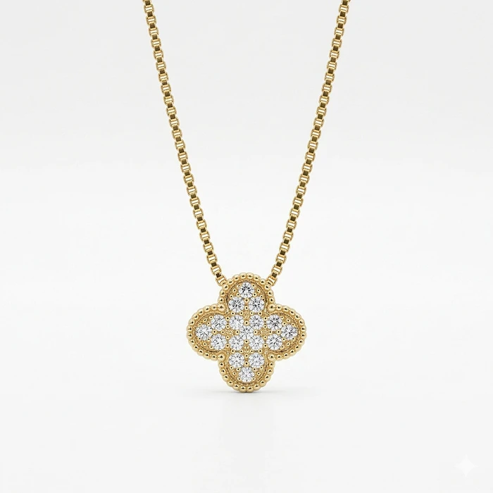 Collar Trébol de Luz