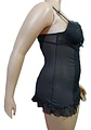 Babydoll Negro Hunkemoller Para Mujer Talla Xl - Miniatura 5