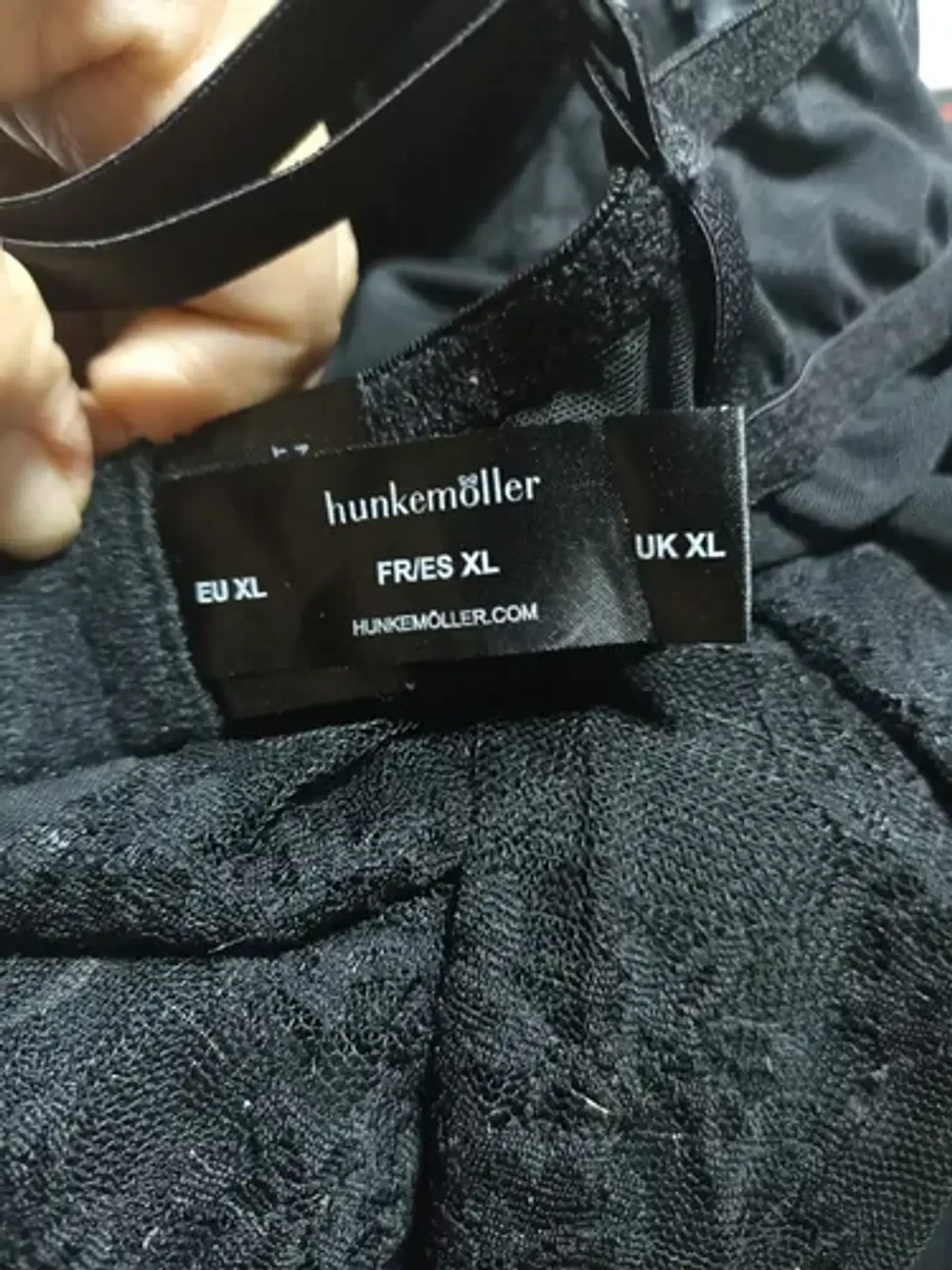 Babydoll Negro Hunkemoller Para Mujer Talla Xl 7