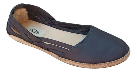 Alpargatas Ugg Modelo Tippie Cuero - Mujer Talla 37  