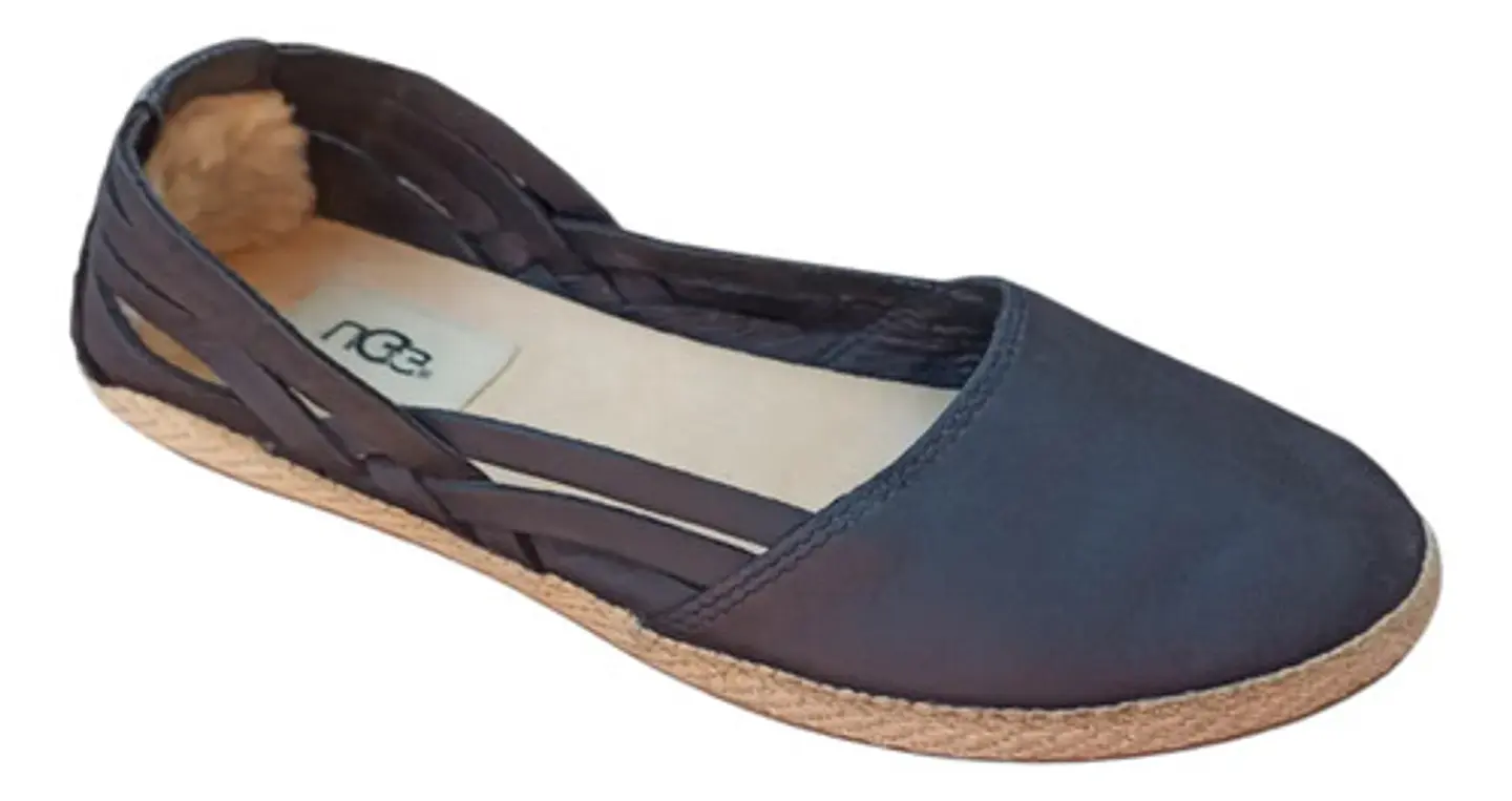 Alpargatas Ugg Modelo Tippie Cuero - Mujer Talla 37   1