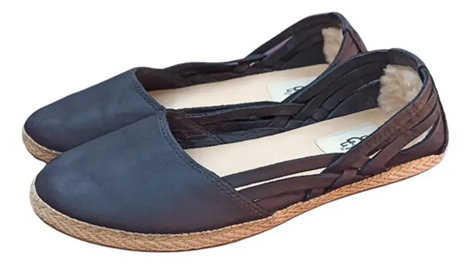 Alpargatas Ugg Modelo Tippie Cuero - Mujer Talla 37   5