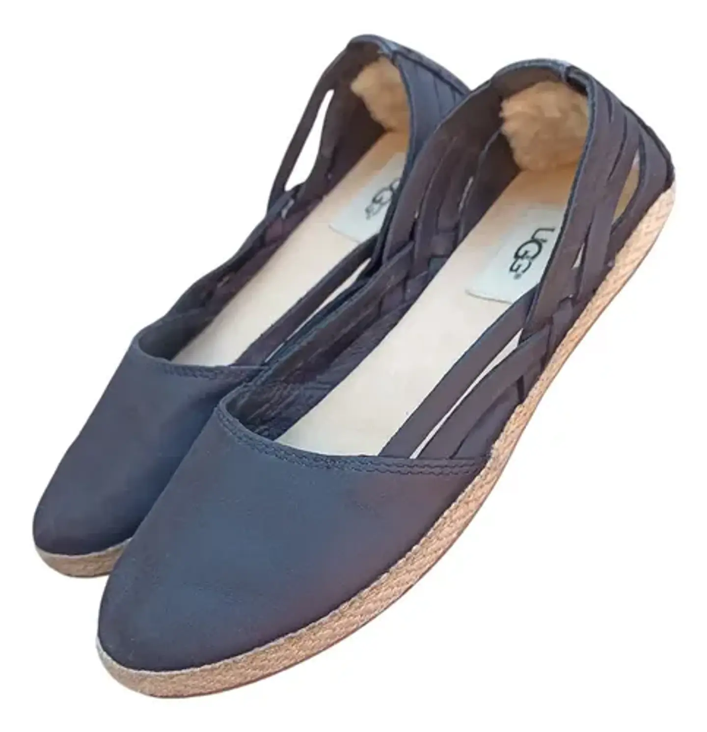 Alpargatas Ugg Modelo Tippie Cuero - Mujer Talla 37   6