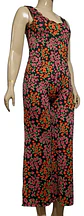 Enterito Floreado Casual Sin Mangas Marca IO - Talla S - Miniatura 4