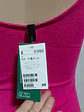 Vestido Fucsia Corto Manga Globo  H & M - Talla S - Miniatura 8