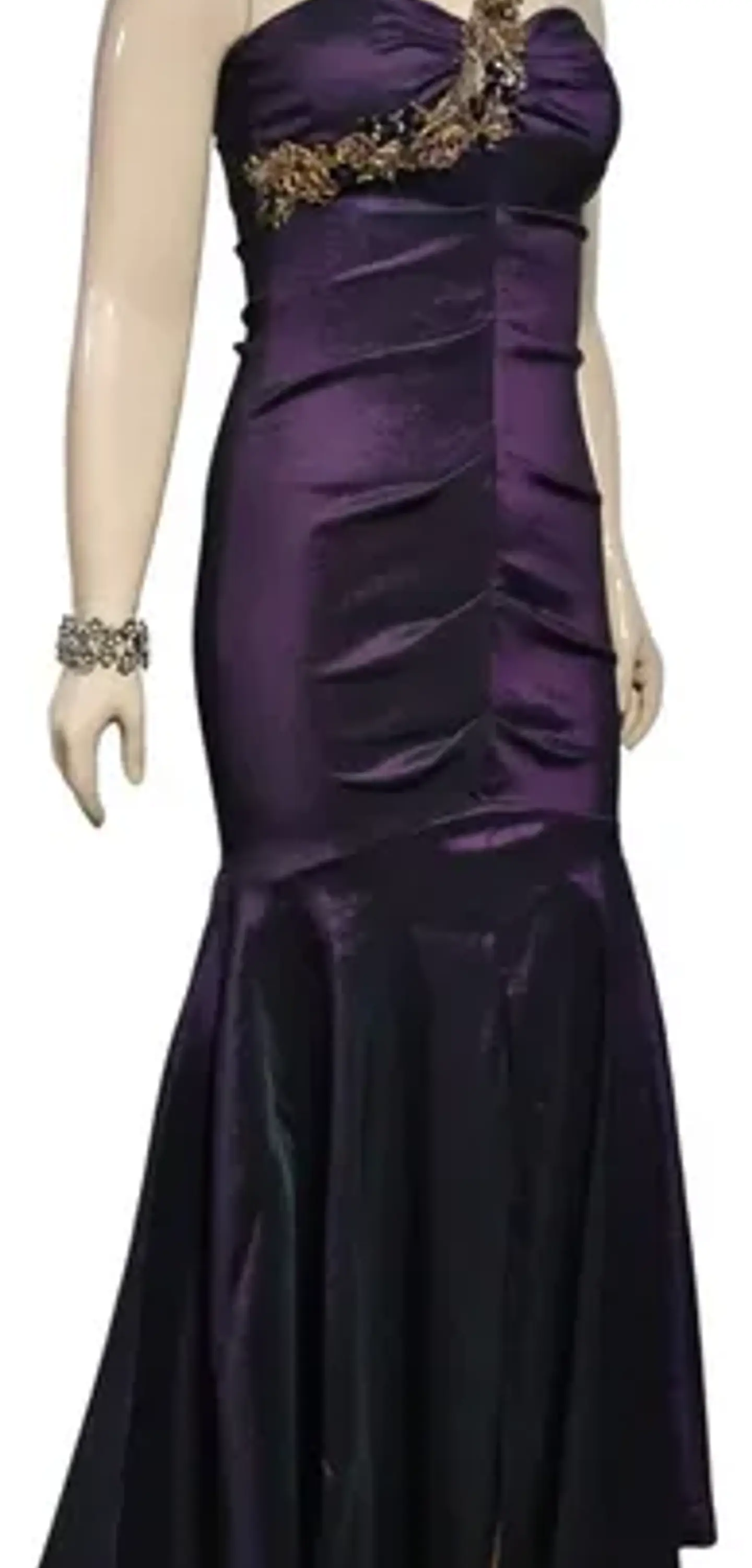 Vestido De Fiesta Corte Sirena Import. Xscape By Joanna Chen 3
