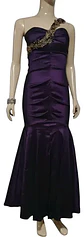 Vestido De Fiesta Corte Sirena Import. Xscape By Joanna Chen - Miniatura 4