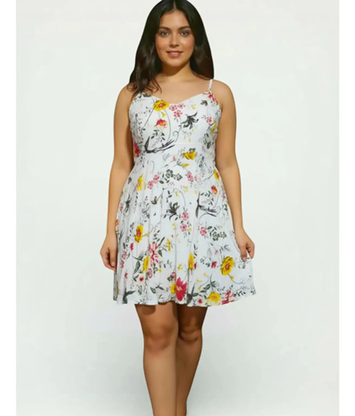 Vestido Solero Floral Cami Old Navy - Talla XL 1