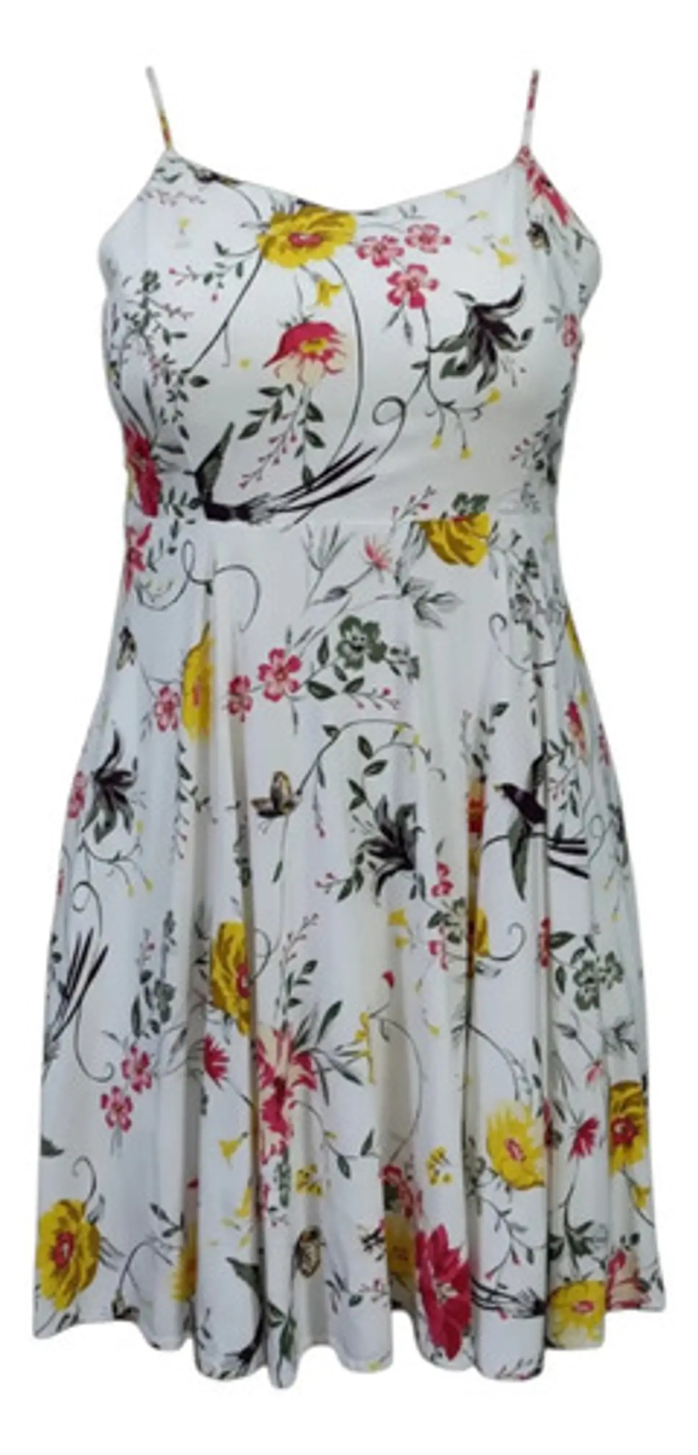 Vestido Solero Floral Cami Old Navy - Talla XL 3