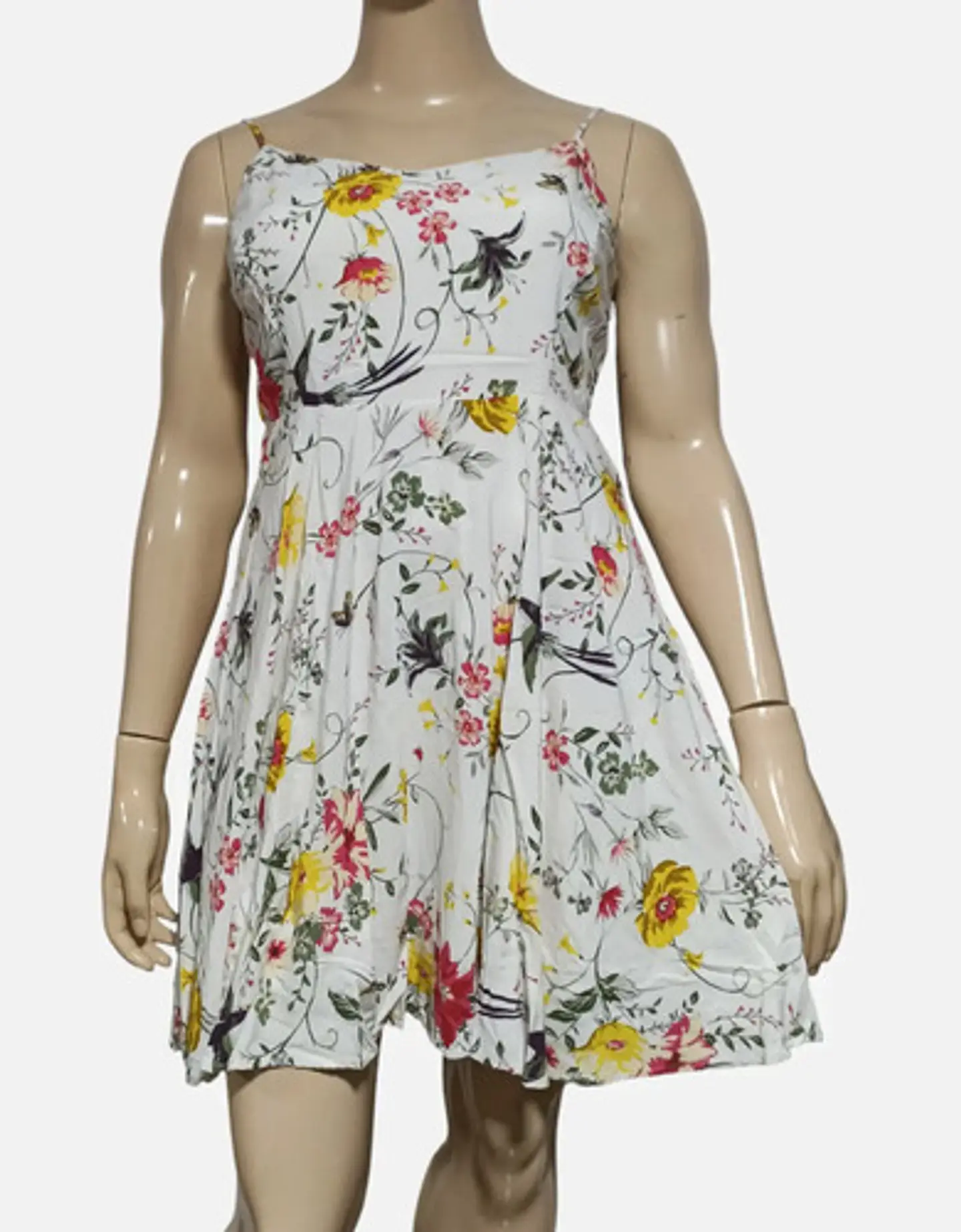 Vestido Solero Floral Cami Old Navy - Talla XL 4