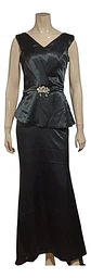 Vestido de Fiesta / Gala Corte Sirena Cintura Peplum - Talla S - Miniatura 2