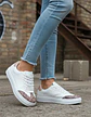 Zapatillas Blancas Urbanas Basement - Talla 38 - Miniatura 1