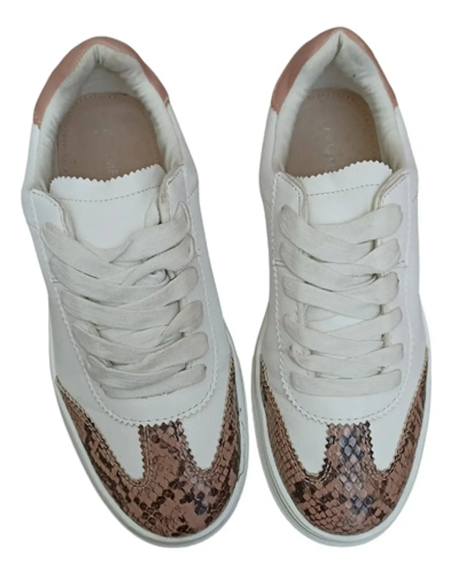 Zapatillas Blancas Urbanas Basement - Talla 38 2
