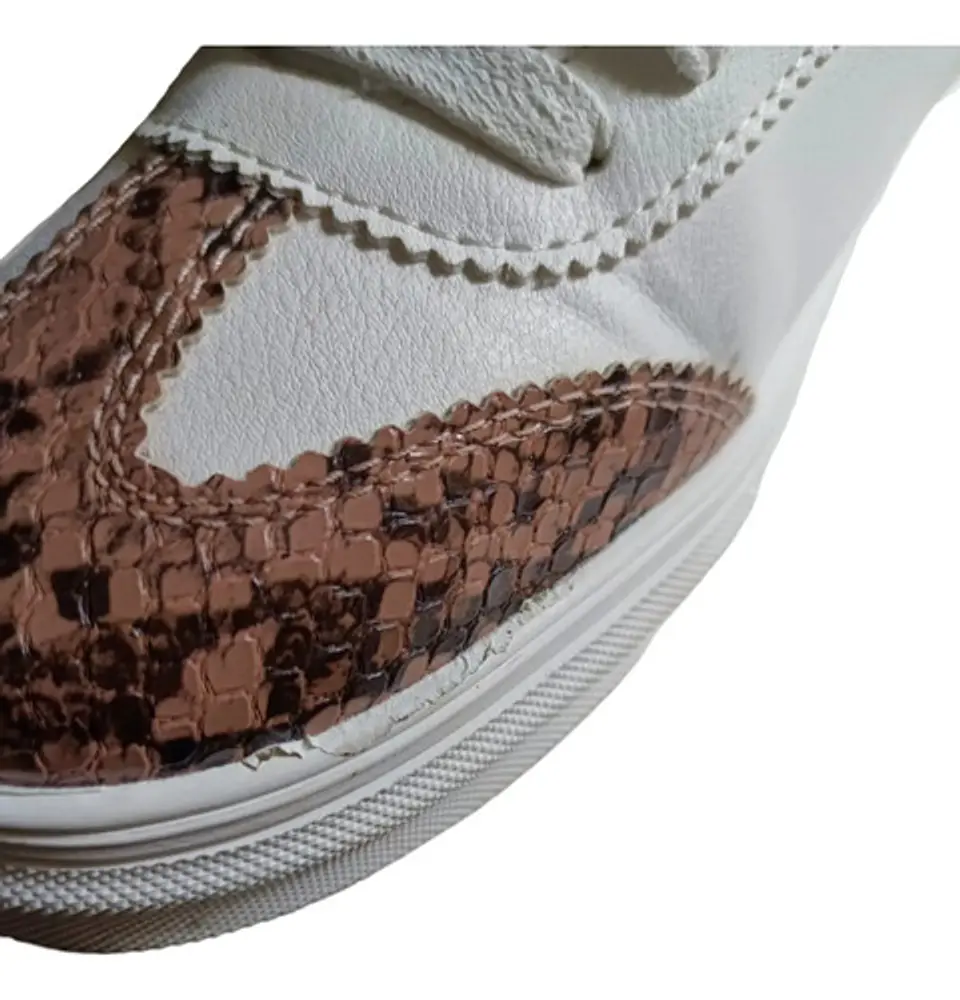 Zapatillas Blancas Urbanas Basement - Talla 38 8