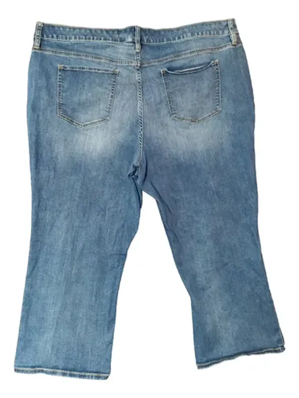 Jeans Cropped Skinny Rasgados - Talla Grande 56-58 5