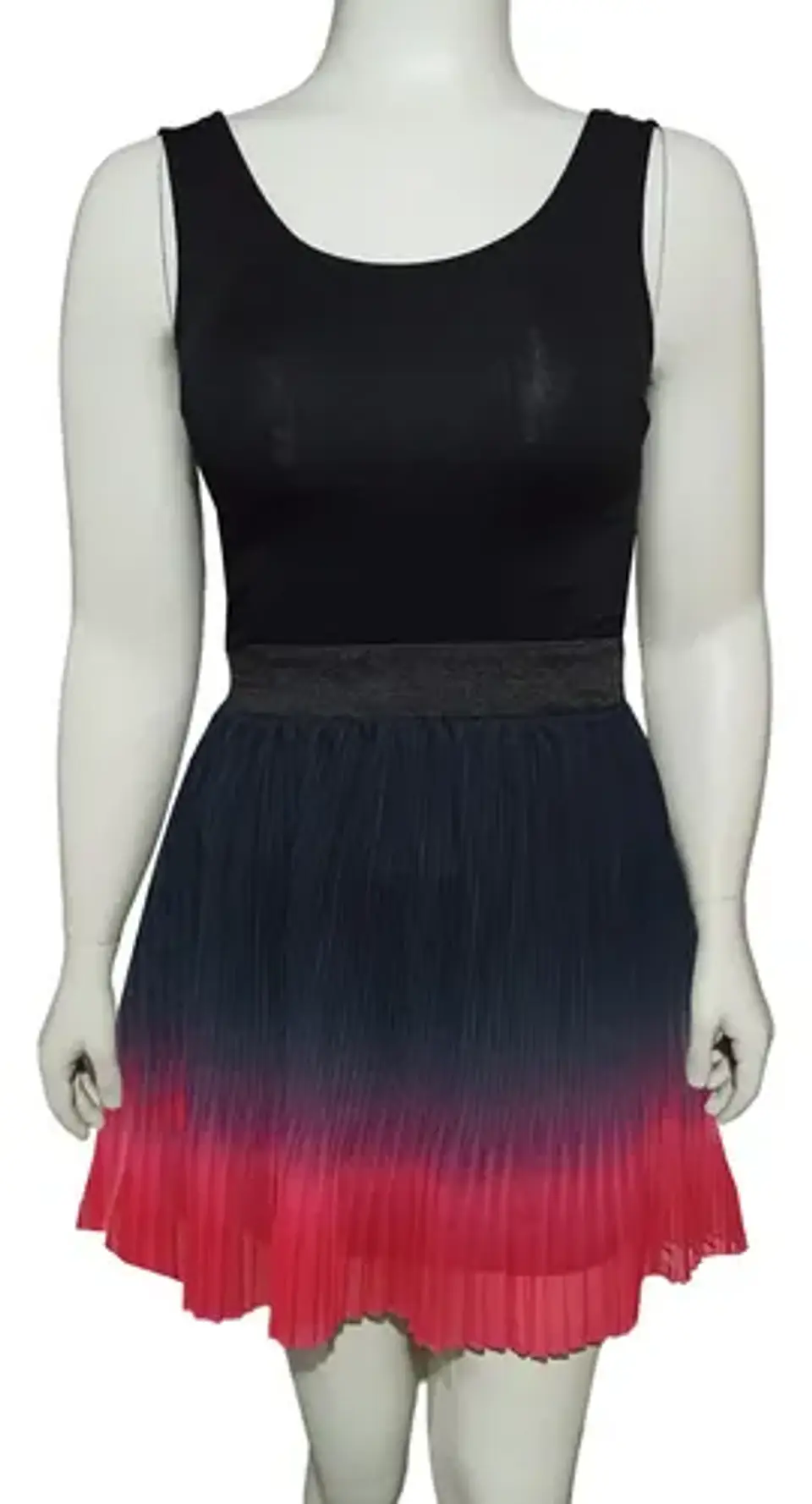 Vestido Semi Formal Plisado Degrade Suzy Shier - Talla M 2