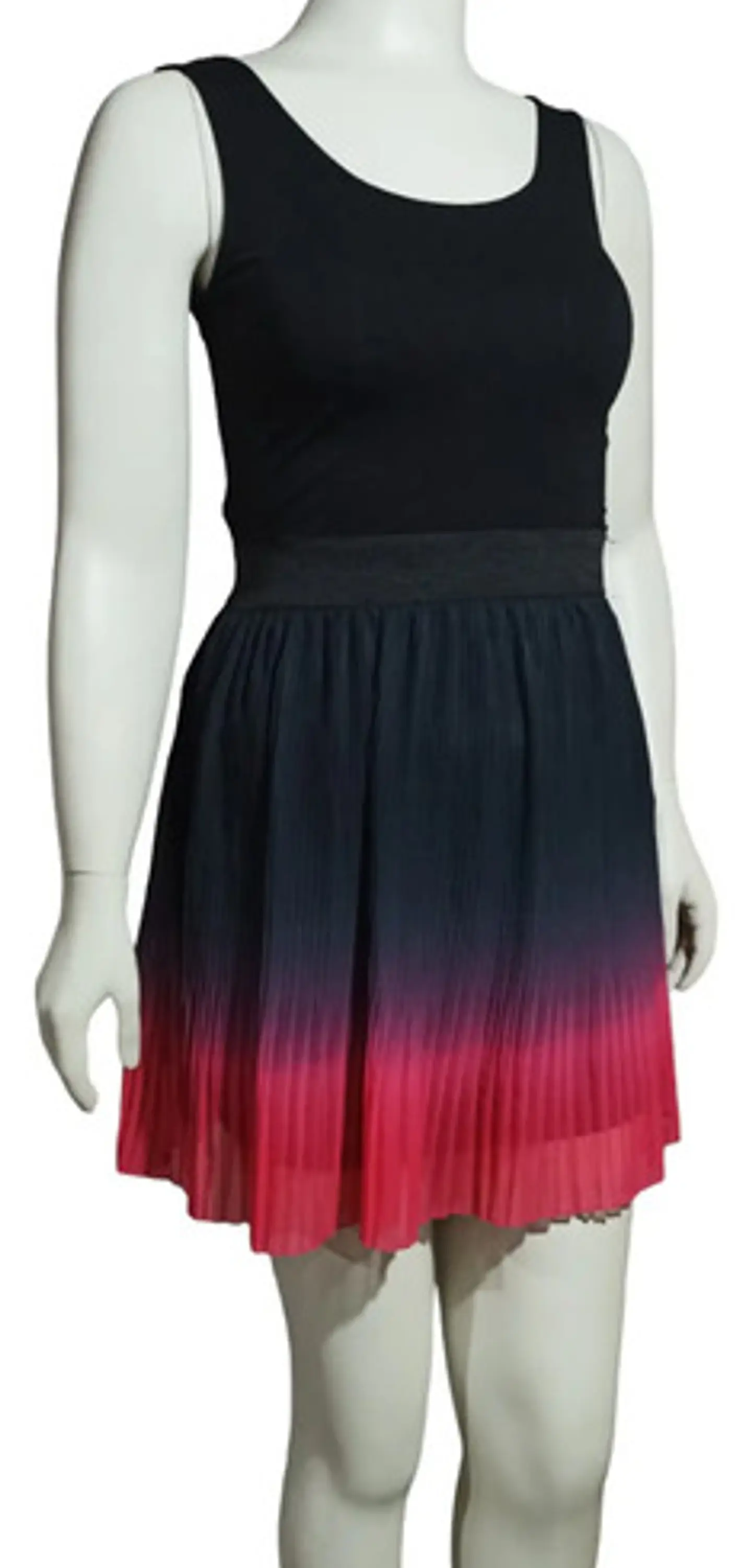 Vestido Semi Formal Plisado Degrade Suzy Shier - Talla M 3