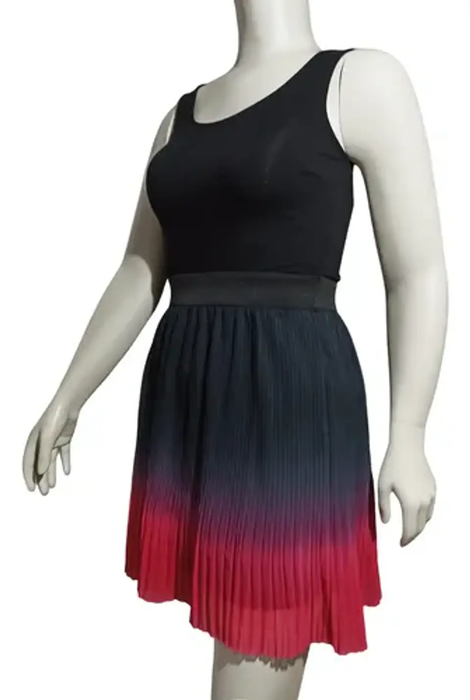 Vestido Semi Formal Plisado Degrade Suzy Shier - Talla M 4
