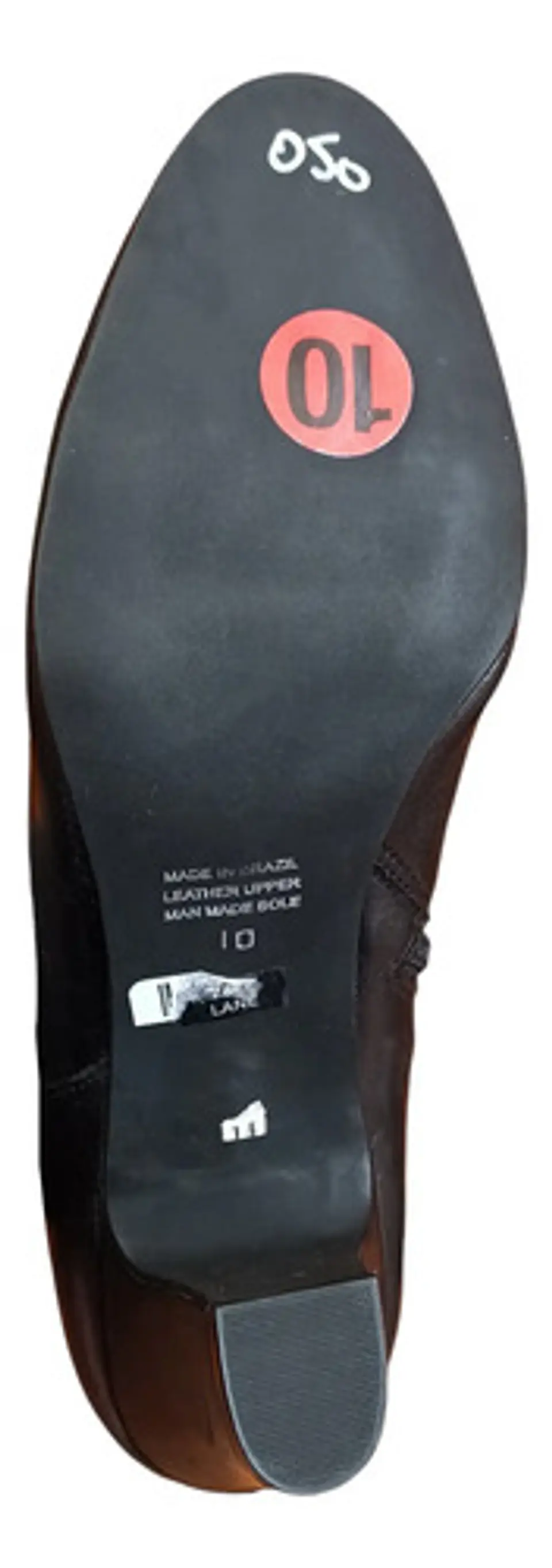 Botas Cuero Genuino a Media Pantorrilla Talla 40 - 40.5 7