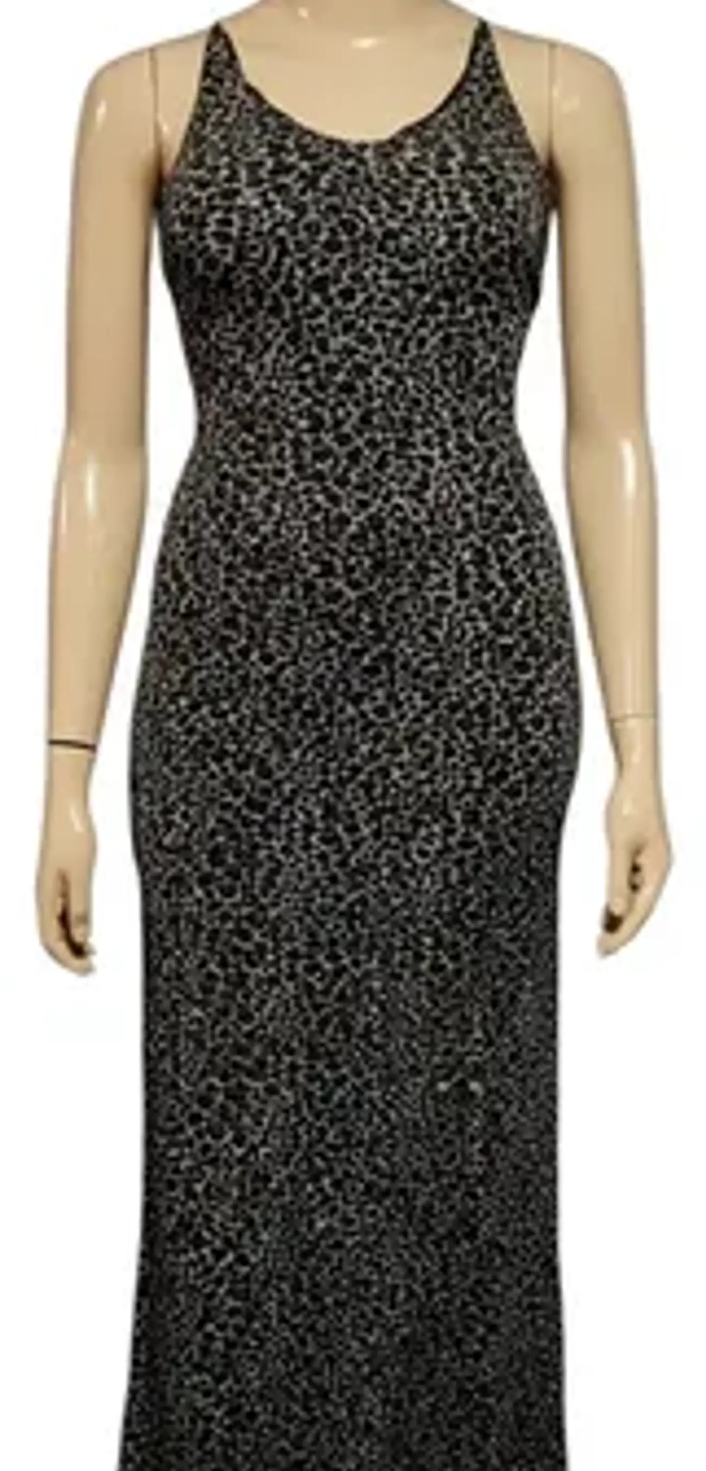 Vestido de Fiesta Rampage Ajustado Animal Print - Talla M 2