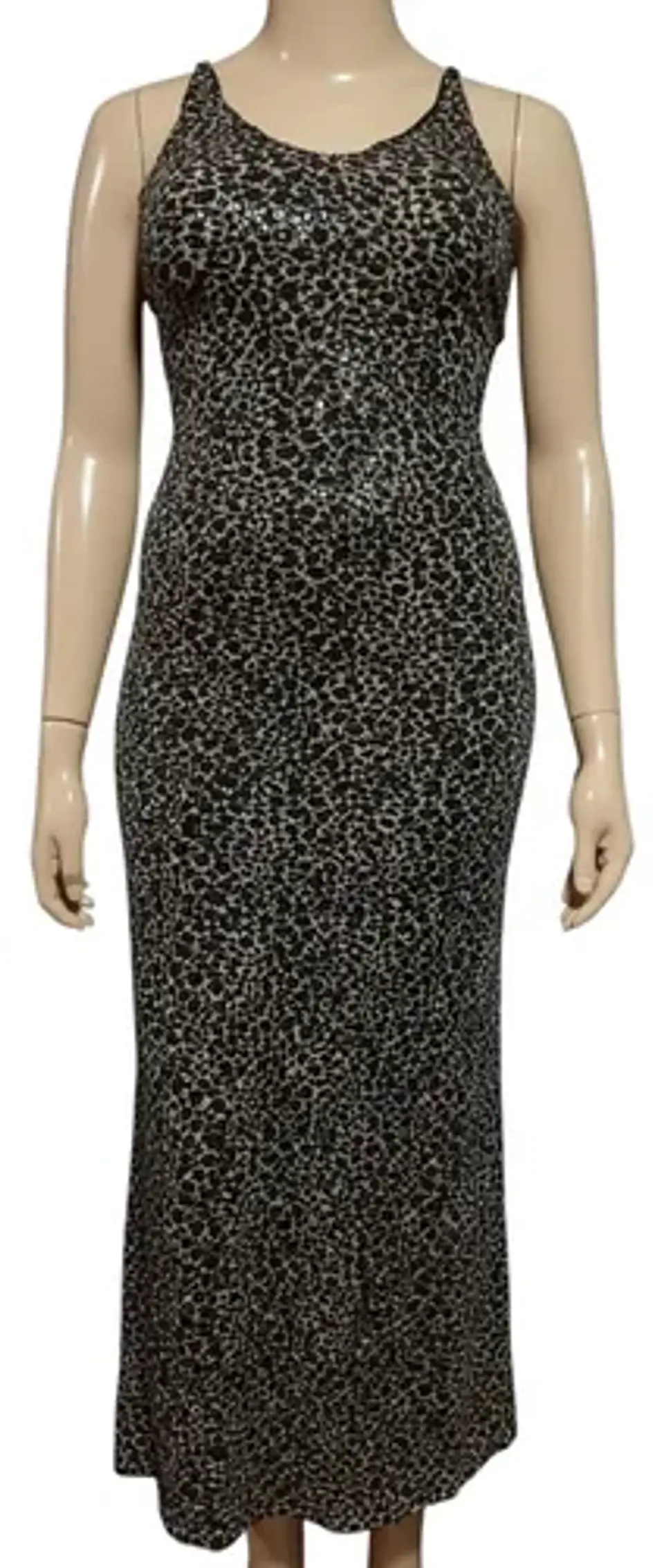 Vestido de Fiesta Rampage Ajustado Animal Print - Talla M 3