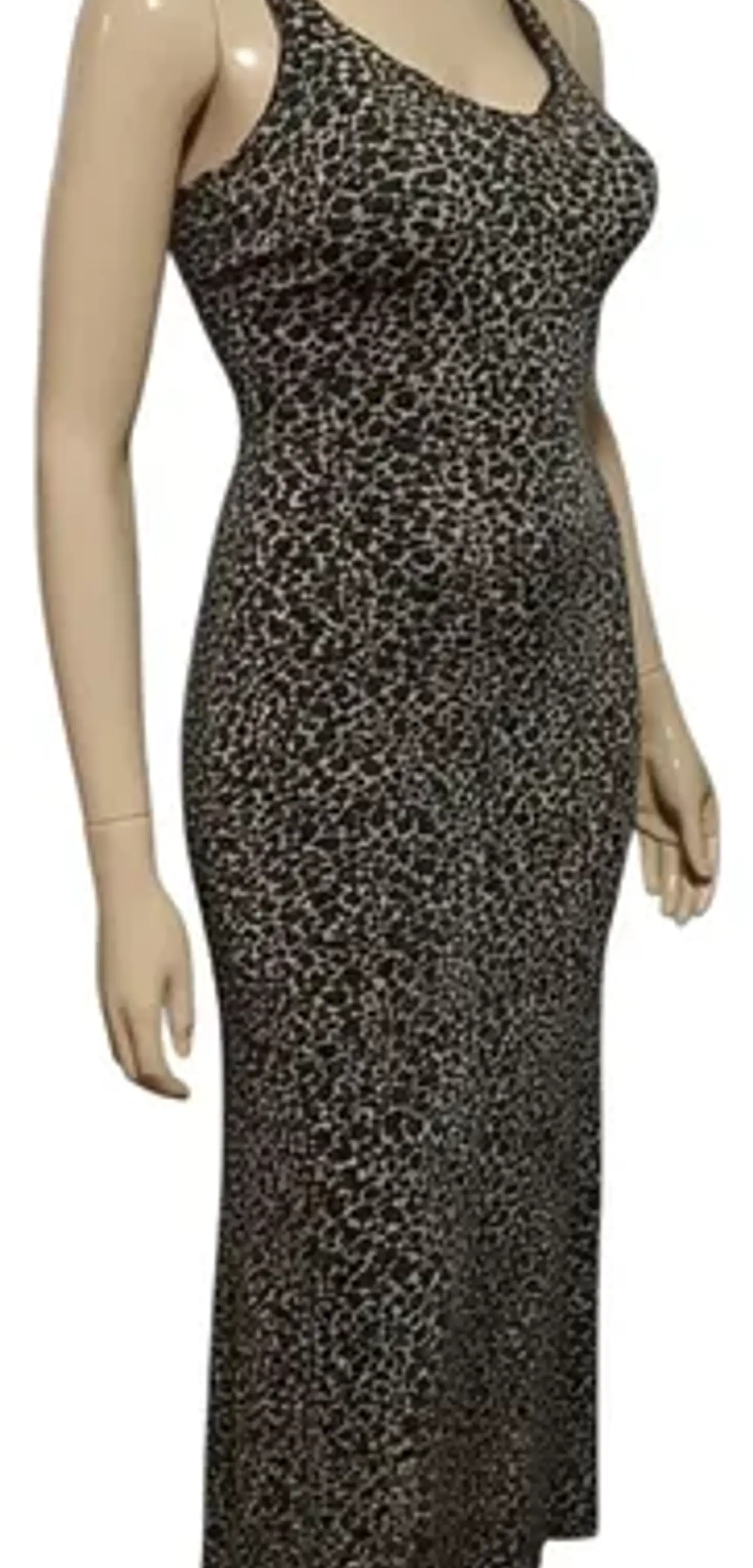 Vestido de Fiesta Rampage Ajustado Animal Print - Talla M 5