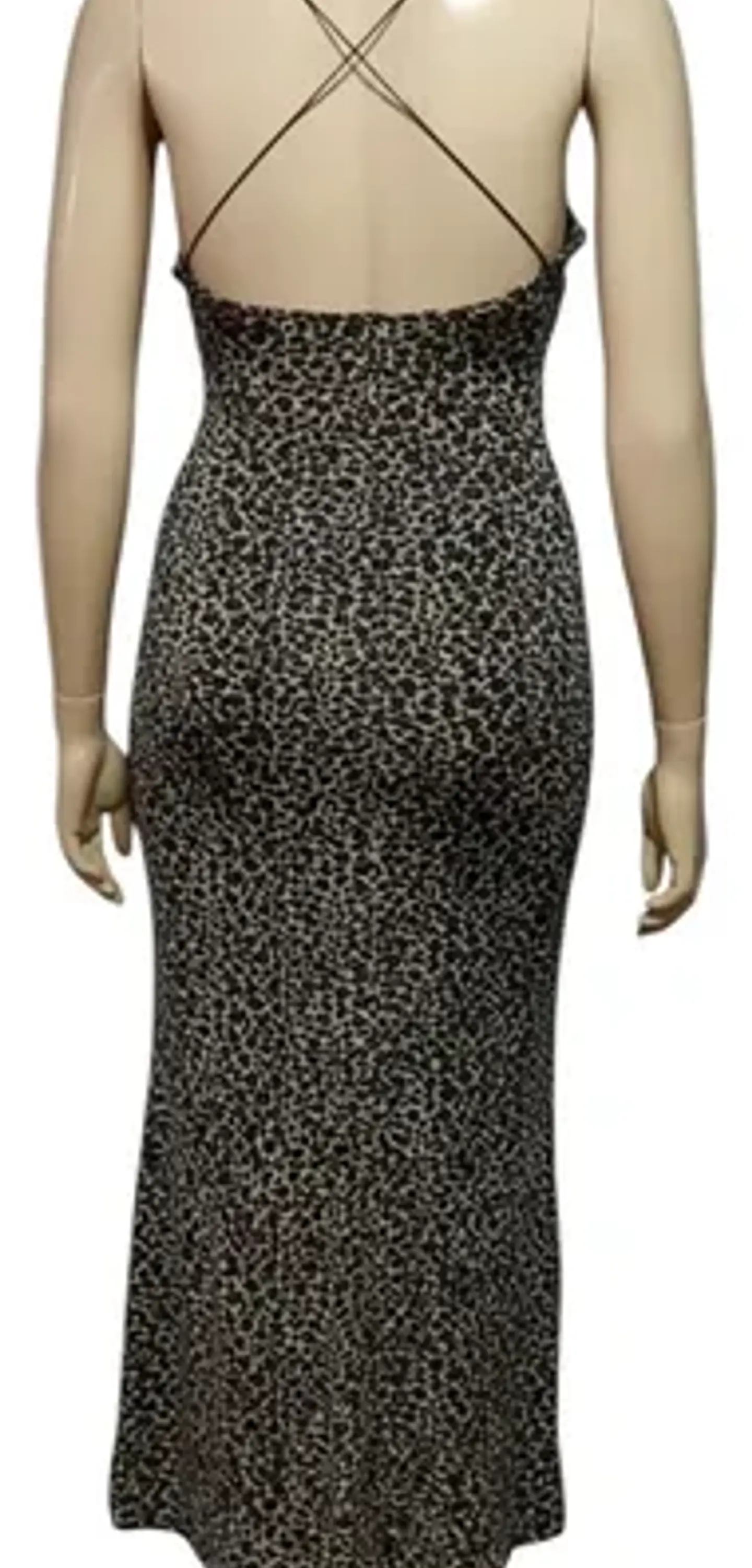 Vestido de Fiesta Rampage Ajustado Animal Print - Talla M 6