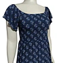 Vestido Cuello Bote Lois Jeans Estampado Floral Talla L - Miniatura 3