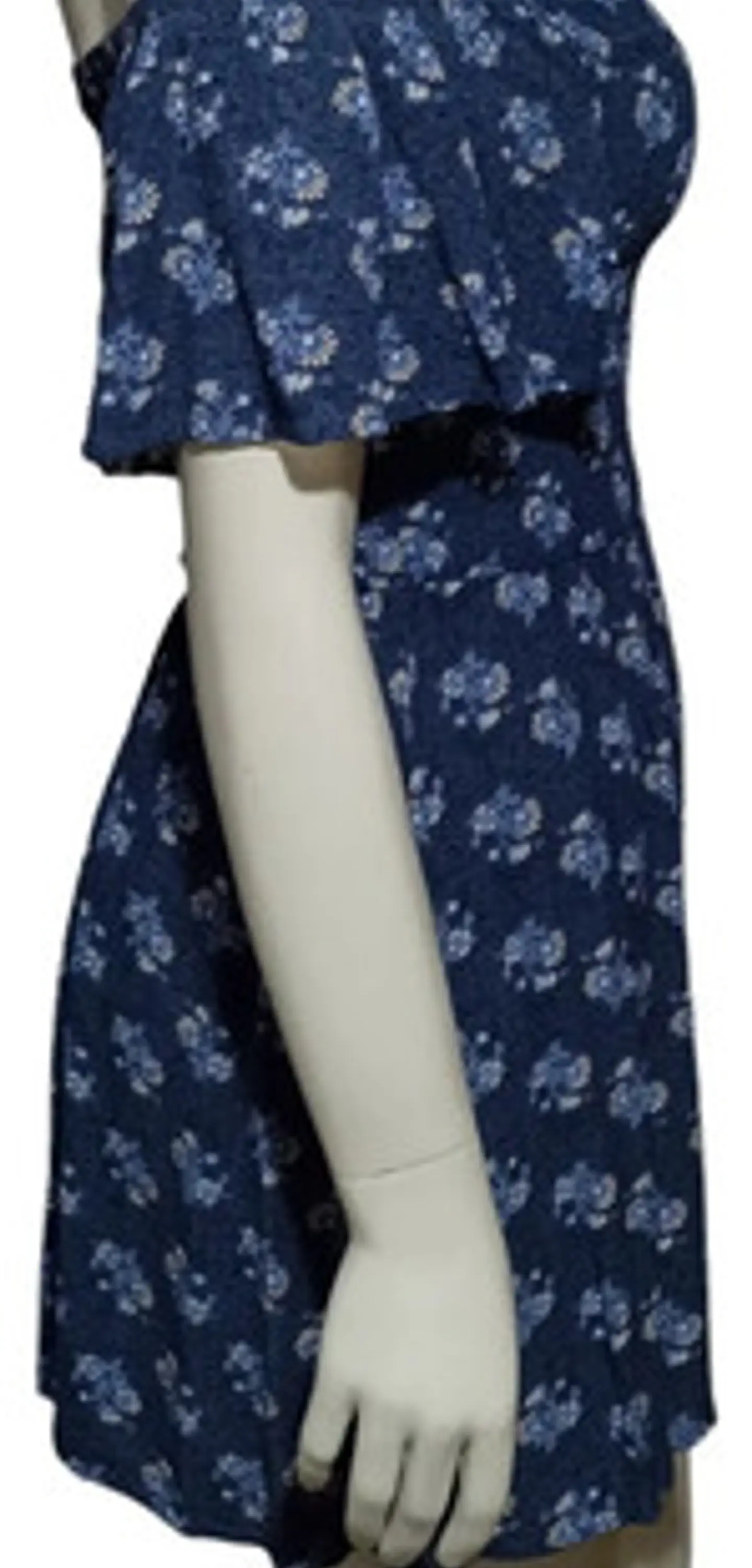 Vestido Cuello Bote Lois Jeans Estampado Floral Talla L 5