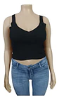 Crop Negro Tejido Opposite Mujer Talla L - Miniatura 3