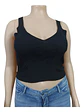 Crop Negro Tejido Opposite Mujer Talla L - Miniatura 1