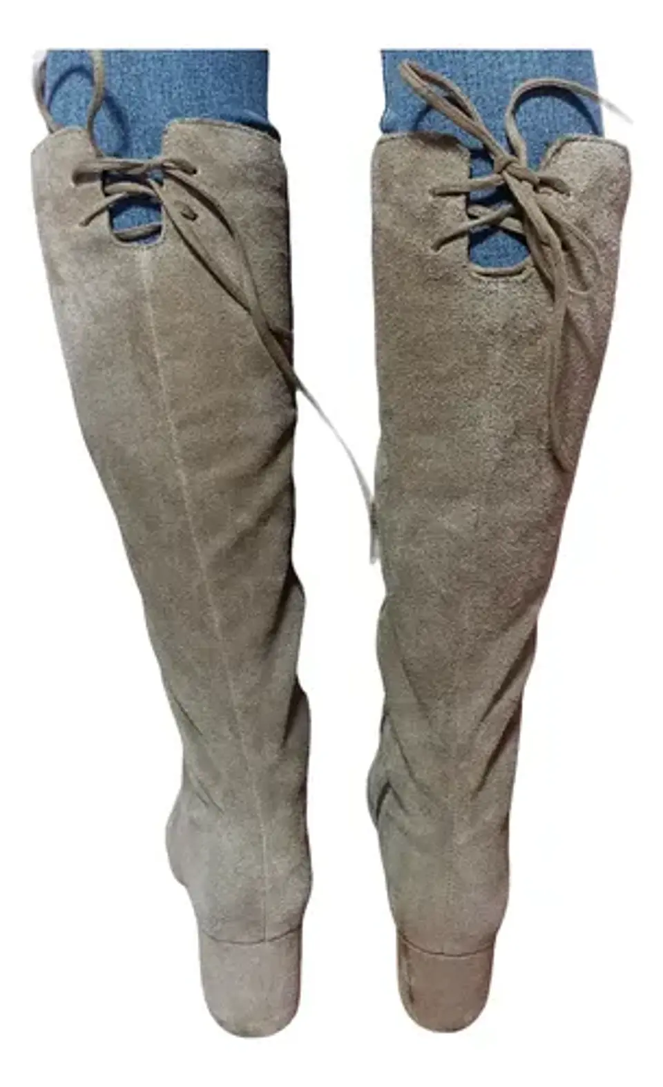 Botas De Gamuza Aerosoles Taco De Bloque - Talla 39 5